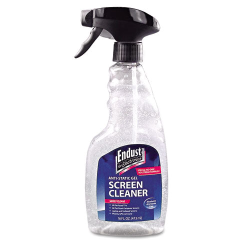 Cleaning Gel Spray For Lcd-plasma, 16oz, Pump Spray