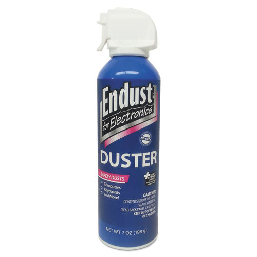 Compressed Air Duster, 7 Oz, 2-pk