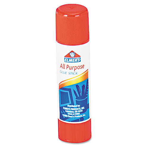 Disappearing Glue Stick, 0.21 Oz, Applies White, Dries Clear, 24-pack