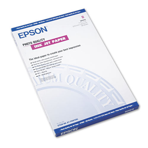 Matte Presentation Paper, 4.9 Mil, 11 X 17, Matte Bright White, 100-pack