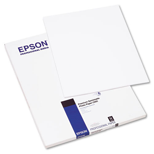 Paper For Stylus Pro 7000-9000, 17 X 22, Matte White, 25-pack