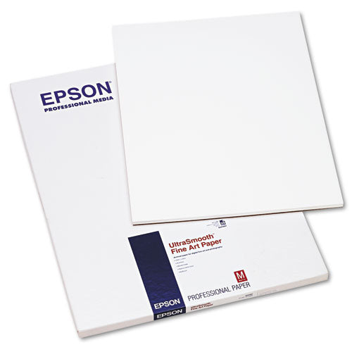 Paper For Stylus Pro 7000-9000, 17 X 22, Matte White, 25-pack