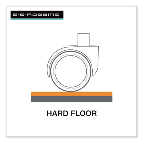 Economy Series Chair Mat For Hard Floors, 45 X 53, Clear