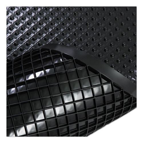 Feel Good Anti-fatigue Floor Mat, 24 X 36, Pvc, Black