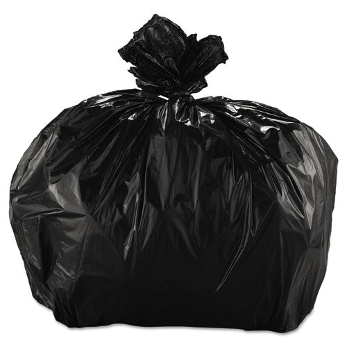 Low Density Repro Can Liners, 2.4 Mil, 38" X 58", Black, 100-carton