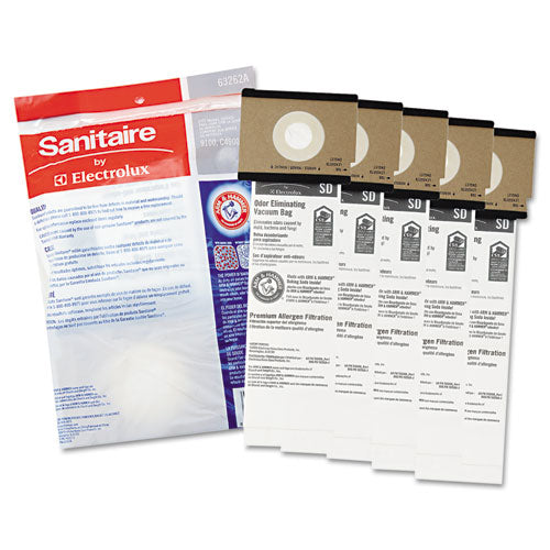 Sd Premium Allergen Vacuum Bags For Sc9100 Series, 5-pack