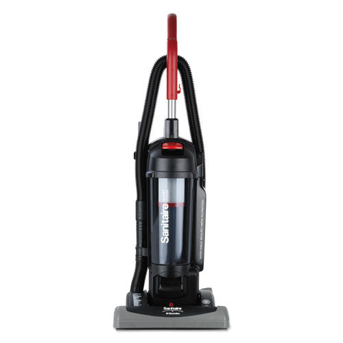 Force Quietclean Upright Vacuum With Dust Cup And Sealed Hepa Filtration, Black