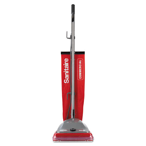 Tradition Upright Vacuum With Shake-out Bag, 16 Lb, Red