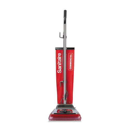 Tradition Upright Vacuum With Shake-out Bag, 17.5 Lb, Red