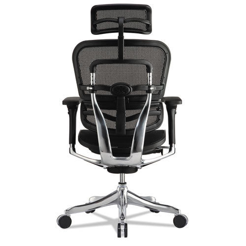 Ergohuman Elite High-back Chair, , Black Seat-black Back, Black Base