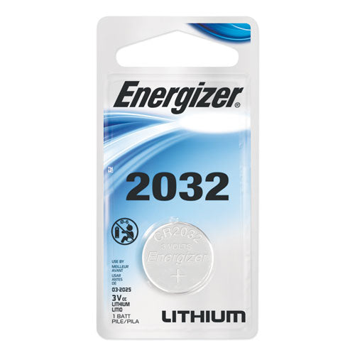 2032 Lithium Coin Battery, 3v, 2-pack