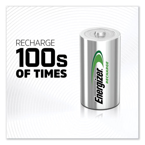 Nimh Rechargeable C Batteries, 1.2v, 2-pack
