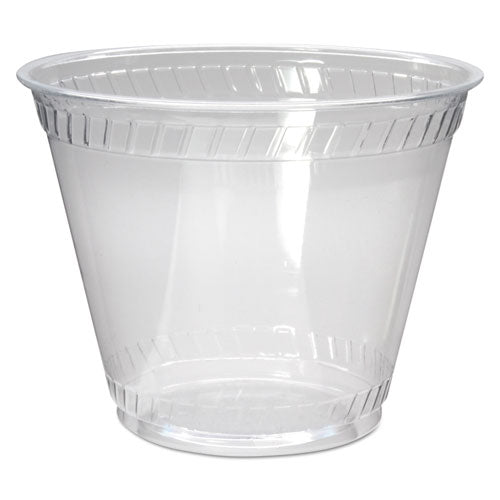 Greenware Cold Drink Cups, Old Fashioned, 9 Oz, Clear, 1000-carton