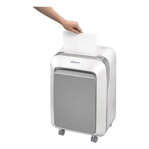 Powershred Lx210 Micro Cut Shredder, 16 Manual Sheet Capacity, White