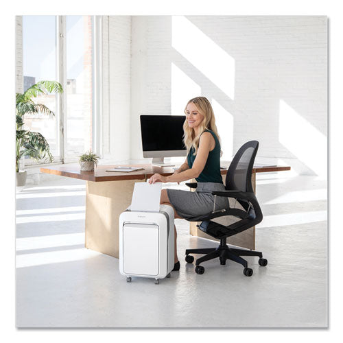 Powershred Lx210 Micro Cut Shredder, 16 Manual Sheet Capacity, White