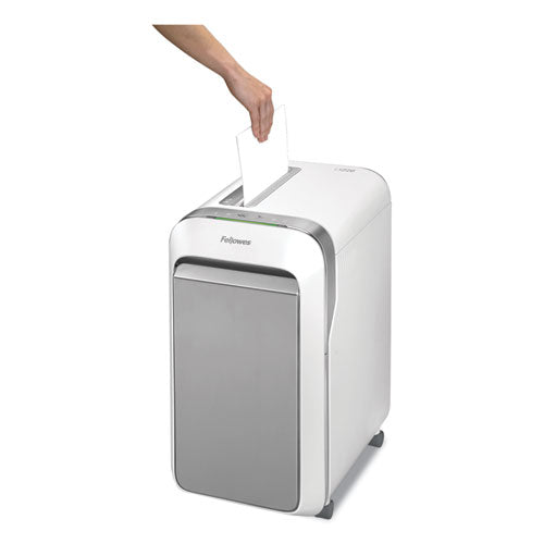 Powershred Lx220 Micro Cut Shredder, 20 Manual Sheet Capacity, White