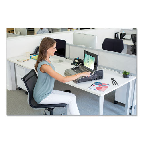 Galaxy 500 Electric Comb Binding System, 500 Sheets, 19 5-8x17 3-4x6 1-2, Gray
