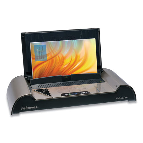Helios 60 Thermal Binding Machine, 600 Shts, 21 4-5 X 11 3-4 X 9h, Plat-graphite