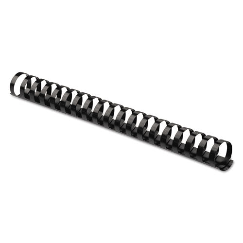 Plastic Comb Bindings, 2" Diameter, 500 Sheet Capacity, Black, 10 Combs-pack