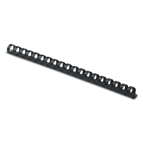 Plastic Comb Bindings, 3-8" Dia, 55 Sheet Capacity, Navy Blue, 100 Combs-pack