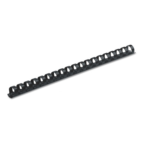 Plastic Comb Bindings, 3-8" Dia, 55 Sheet Capacity, Navy Blue, 100 Combs-pack