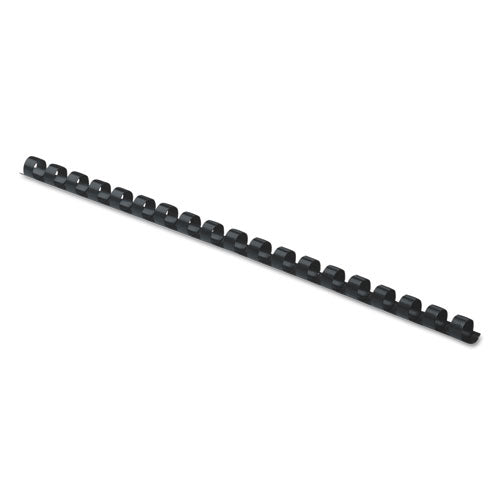 Plastic Comb Bindings, 5-16" Dia, 40 Sheet Capacity, Navy Blue, 100 Combs-pack