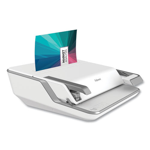 Lyra 3-in-1 Binding Center, 300 Sheets, 16.63 X 15.62 X 6.02, White-gray