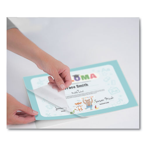 Laminating Pouches, 5 Mil, 9" X 11.5", Gloss Clear, 100-pack