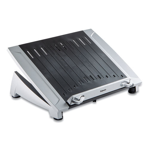 Office Suites Laptop Riser Plus, 15 1-16 X 10 1-2 X 6 1-2, Black-silver