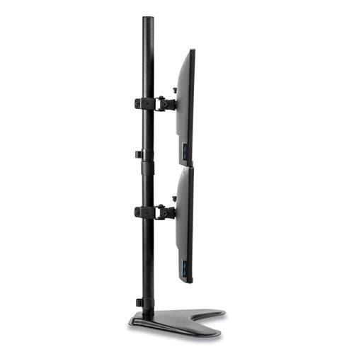 Professional Series Freestanding Dual Stacking Monitor Arm, Up To 32"-17 Lbs
