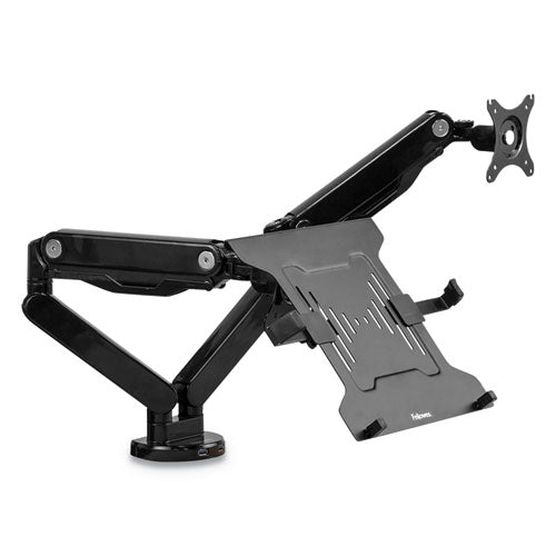 Laptop Arm Accessory, Laptops Up To 15 Lbs, Attaches To Vesa Plate, Black