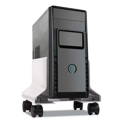 Premium Cpu Stand, 8w X 9d X 9.5h, Platinum