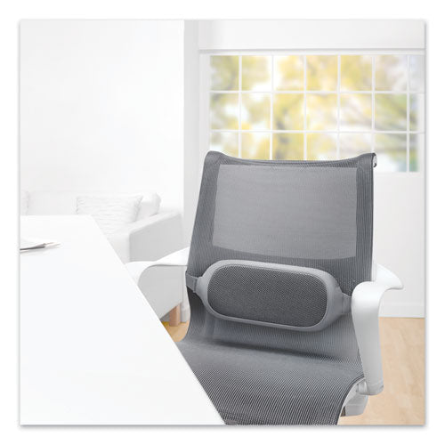 I-spire Series Lumbar Cushion, 14w X 6d X 3h, Gray