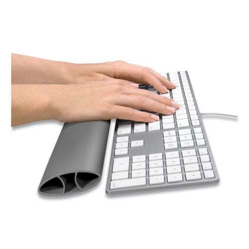 I-spire Keyboard Wrist Rocker Wrist Rest, 17.87" X 2.5", Gray