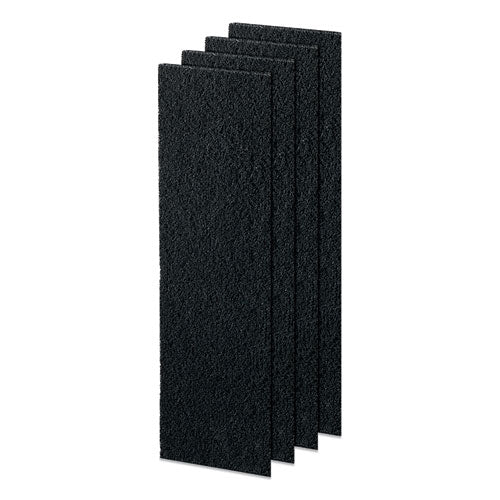 Carbon Filter For Fellowes 90 Air Purifiers, 4 3-8 X 16 3-8, 4-pack