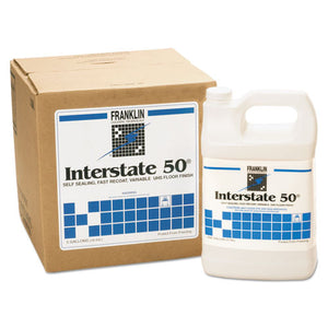 Interstate 50 Floor Finish, 1gal Bottle, 4-carton