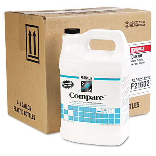 Compare Floor Cleaner, 1gal Bottle, 4-carton