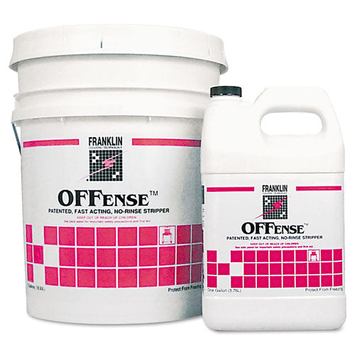 Offense Floor Stripper, 1gal Bottle, 4-carton