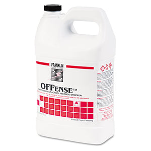 Offense Floor Stripper, 1gal Bottle, 4-carton