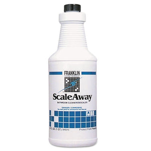 Scaleaway Bathroom Cleaner, Floral Scent, 32 Oz Bottle, 12-carton