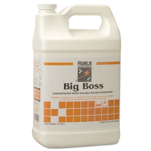 Big Boss Concentrated Degreaser, Sassafras Scent, 1gal Bottle, 4-carton