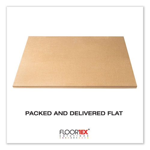 Cleartex Ultimat Chair Mat For High Pile Carpets, 35 X 47, Clear
