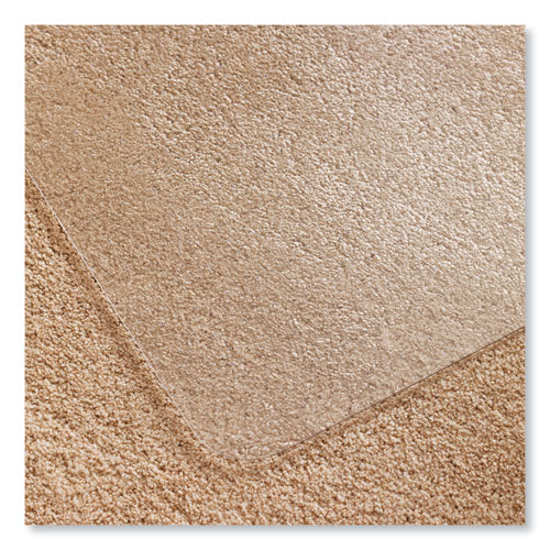 Cleartex Ultimat Chair Mat For High Pile Carpets, 35 X 47, Clear
