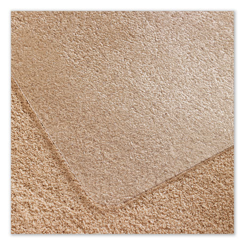 Cleartex Ultimat Polycarbonate Chair Mat For Low-medium Pile Carpet, 48 X 53, Clear