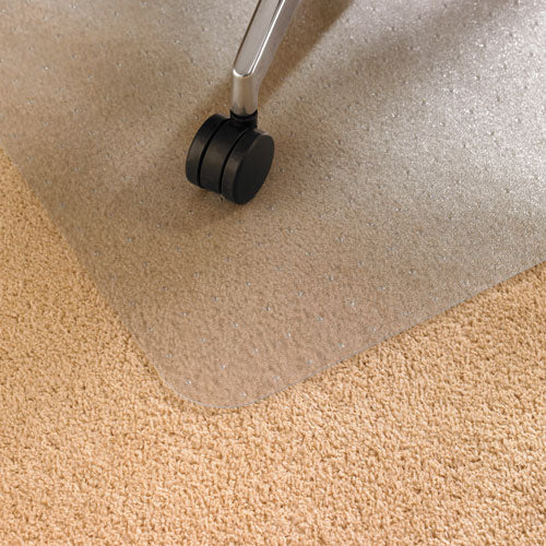 Cleartex Advantagemat Phthalate Free Pvc Chair Mat For Low Pile Carpet, 48 X 36, Clear