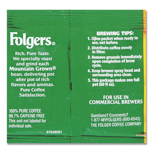Coffee, Classic Roast, Decaf, 0.9 Oz Bag, 36-carton