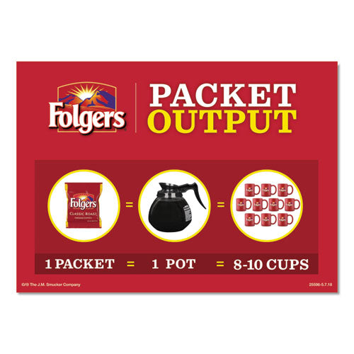 Coffee, Classic Roast, 0.9 Oz Fractional Packs, 36-carton