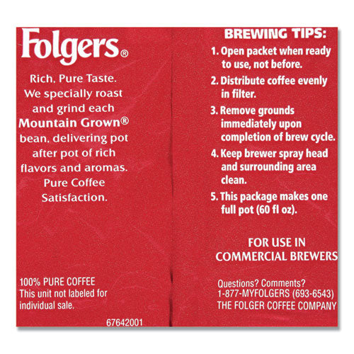 Coffee, Fraction Pack, Classic Roast, 1.5oz, 42-carton