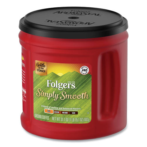Country Roast Coffee, Country Roast, 25.1 Oz Canister, 6-carton