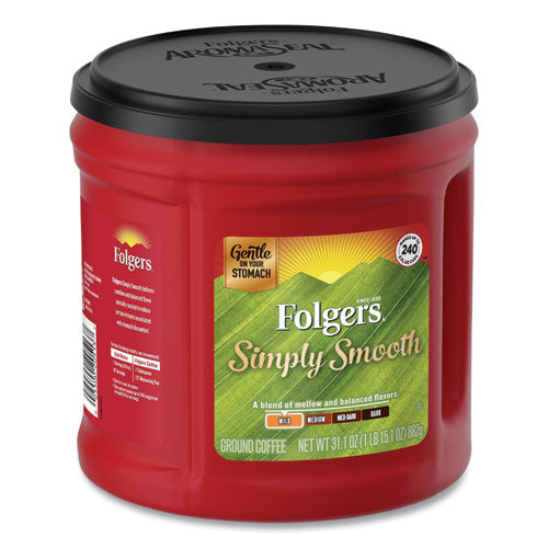 Country Roast Coffee, Country Roast, 25.1 Oz Canister, 6-carton